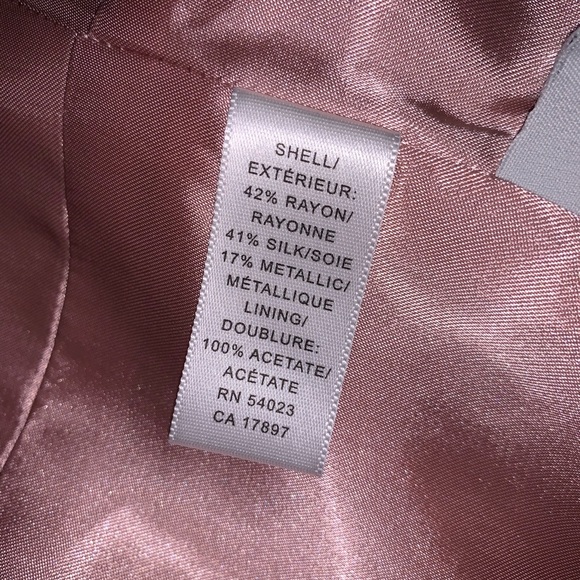 Banana Republic silk blend trench 3/4 sleeve sz XS - Picture 5 of 5